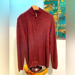 Geoffrey Beene Men’s quarter zipper size medium